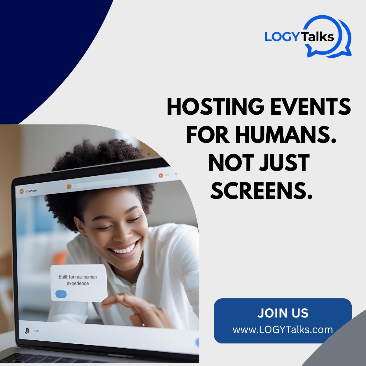 LogyTalks's tweet photo. At LOGYTalks, we build virtual events that make humans feel included.
From live human-interpretation to real-time engagement tools, we help you host better for professionals who expect more.

#businesstips  #innovationinsights #B2B #idea https://t.co/jwpyUTqkd6