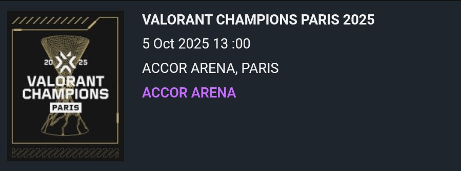 See ya in Paris 🏆