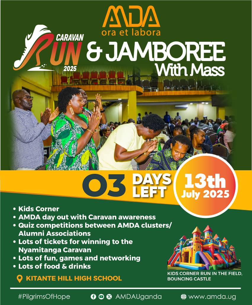 job_acleo's tweet photo. The time is near
Three days to @AMDAUganda #AMDACaravanRun
From GenY_ GenZs , Ancestors to grandchildren
OBs to workmates and neighbours
We're all sorted not forgetting the health talk from @drkasenene
π Kitante Hill High school https://t.co/a9D3DYeEOl