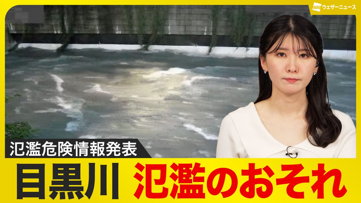 目 黒川 氾濫