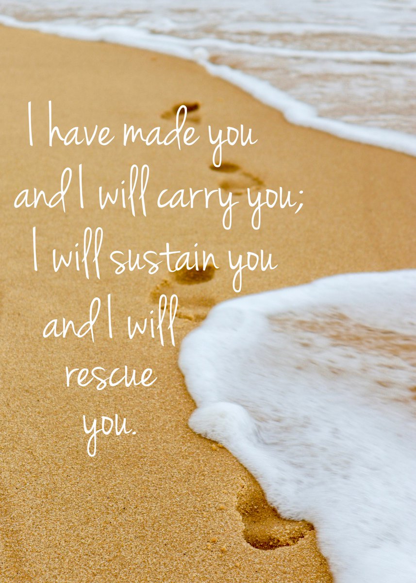 NicoleJEddyBlog's tweet image. Even to your old age, I will be the same, and I will bear you up when you turn gray. I have made you, and I will carry you; I will sustain you and deliver you. (Isaiah 46:4 BSB)