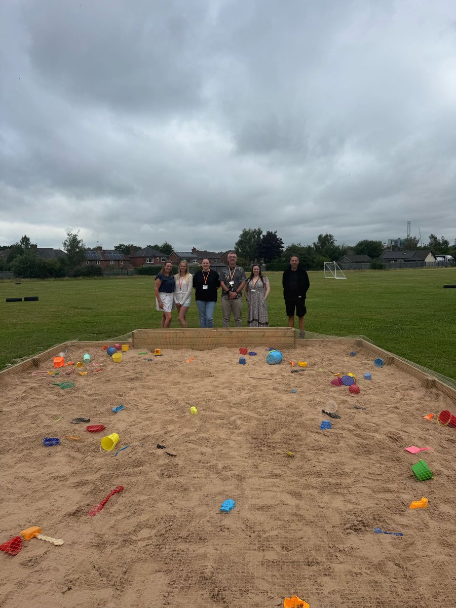 A big thank you goes to our events team and to Mr Lambert for the effort gone into making our vision come to life. Our sandpit is loved and well used by our children. I’m sure you’ll agree, it looks fantastic!