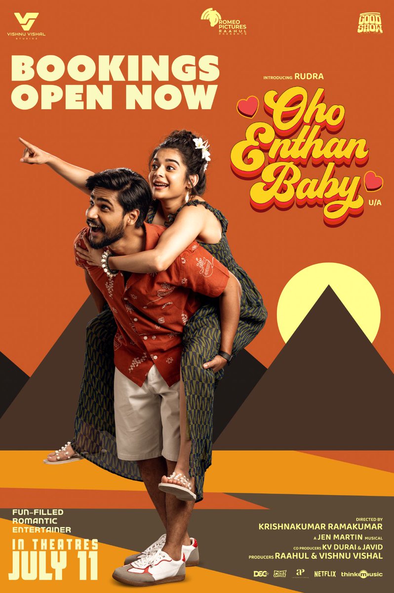 #OhoEnthanBaby Bookings Open Now 

In Cinemas From Tomorrow