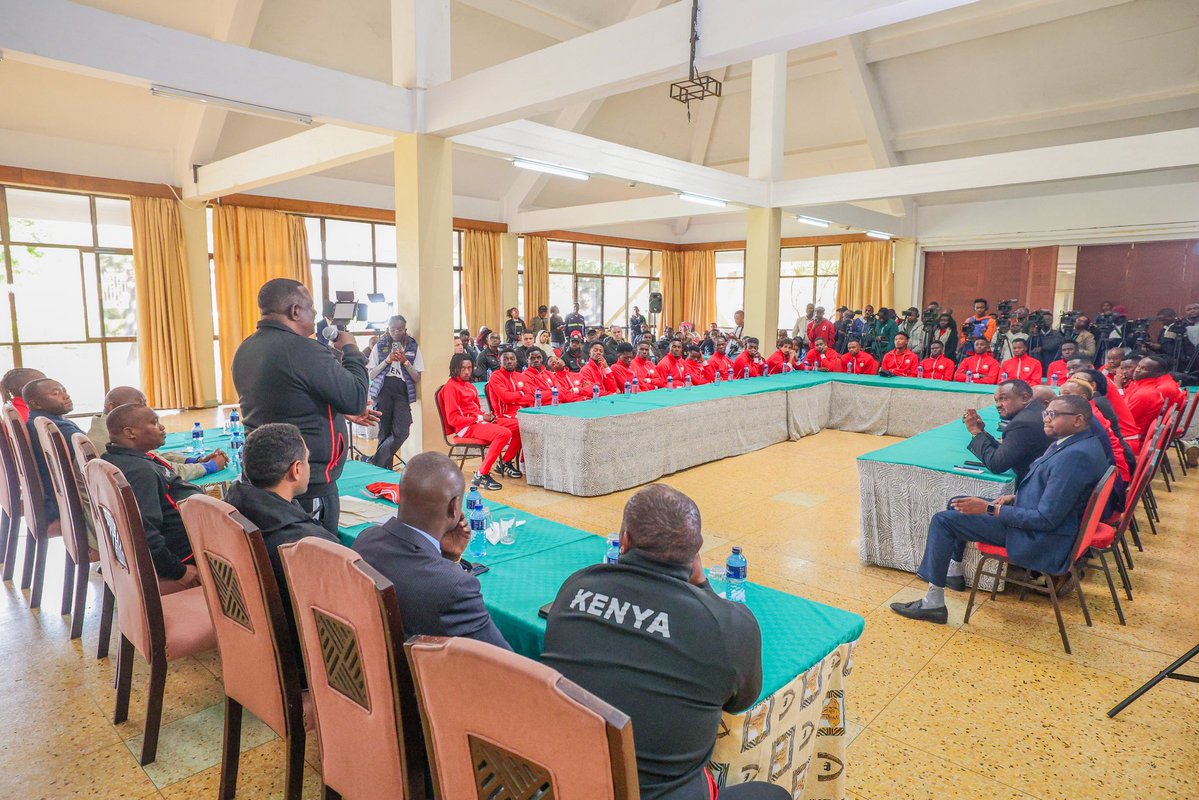 I took the opportunity to commend the FKF leadership, led by President Hussein Mohammed, and the technical team under Head Coach Benni McCarthy. Their discipline, commitment to excellence, and clarity of purpose are not only shaping a competitive squad, but also nurturing a new