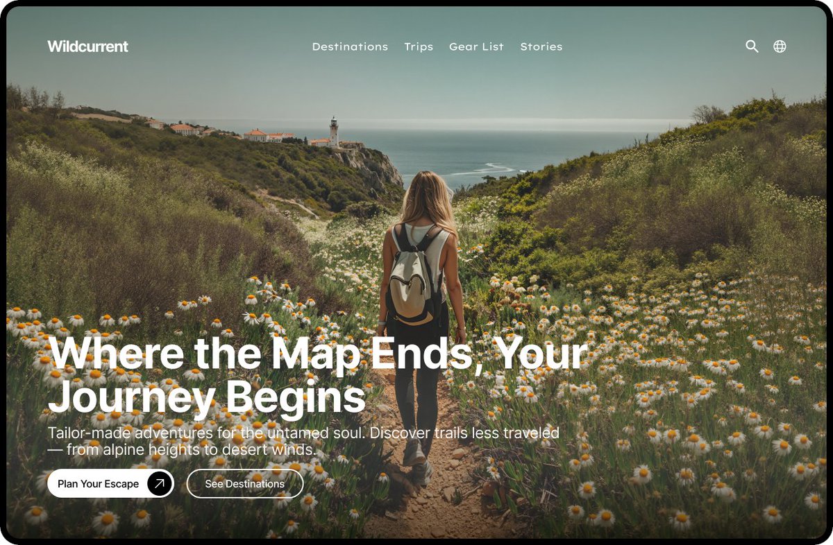utsobpaul's tweet photo. Hero #006

Where the map ends, your story begins.
#WebDesign #HeroSection #UIDesign #DailyUI #AdventureTravel #DesignInspo https://t.co/CYyGDKlHod