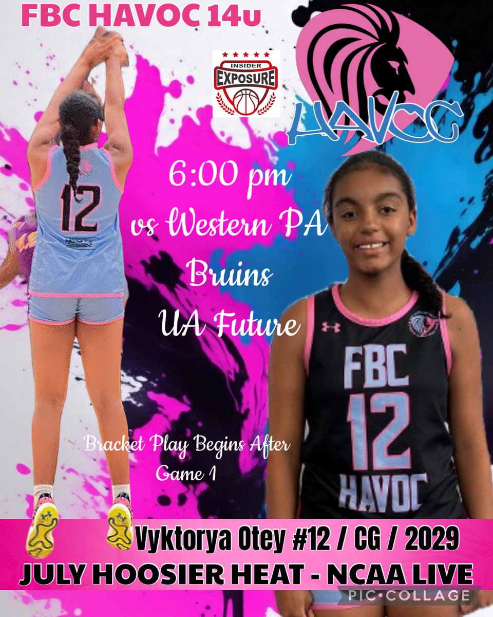 VyktoryaOtey12's tweet image. Beginning the Live Period today with @FBCHAVOC 14u at the @IE_HoosierHeat tourney. 1st game at 6pm, bracket play after that. See you out there!!