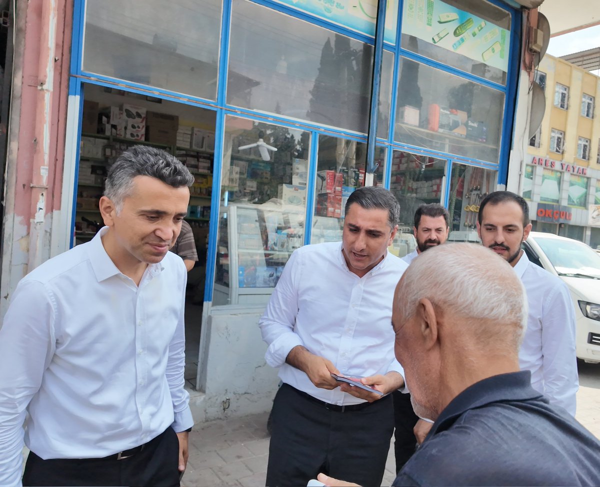 📍Adana / Yüreğir'deyiz!

İl yöneticilerimiz, il Gençlik kolları Başkanımız :  CHP Yüreğir İlçe başkanımız Sabri Sarı ve ilçe örgütümüzle Yüreğir /  19 Mayıs Mahallesinde Şanlıurfalı hemşehrilerimizi ziyaret edip, Adana halkının iradesi Zeydan Karalar'a sahip çıkmak için bu akşam