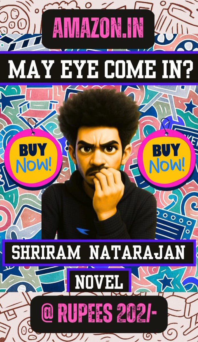 sundeepkishan's tweet image. Welcoming Back our Dear Shri with his Latest Book ..
“May Eye Come In ? ”
Go give it a read now :)
amazon.in/May-eye-come-S…