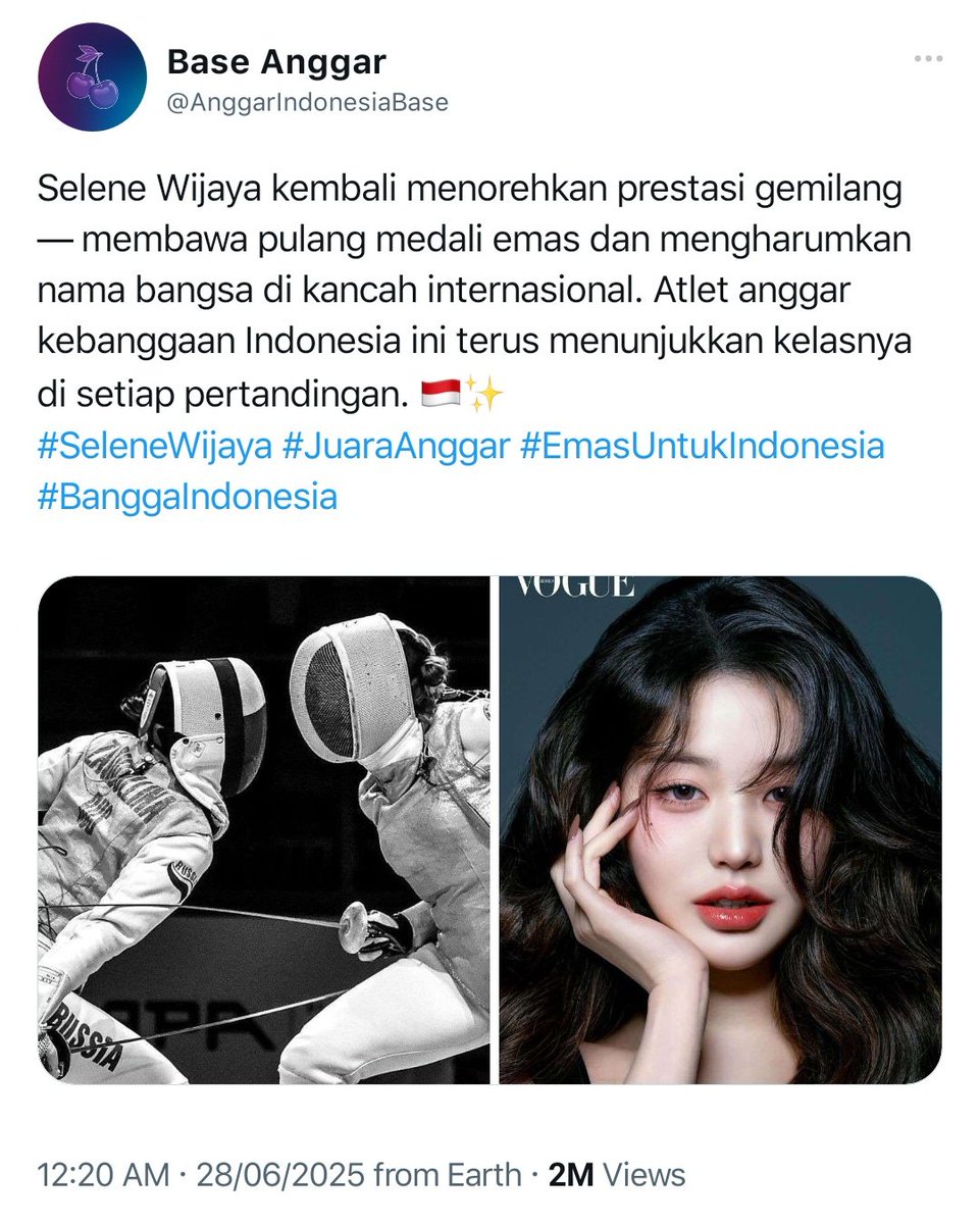 whatsbiy's tweet photo. 𝐒𝐢𝐥𝐞𝐧𝐭 𝐒𝐭𝐫𝐢𝐤𝐞 ; Selene Wijaya a fencer and Sasha Nirmala a host of variety show
—an annyeongz short au

©whatsbiy https://t.co/hIYWKaIHNB