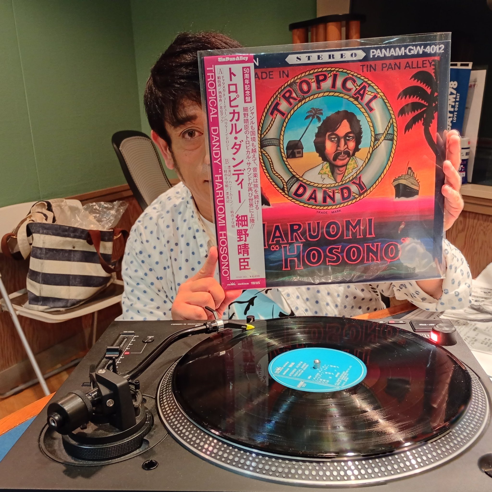 細野晴臣　灰皿　TROPICAL DANDY Hosono Haruomi 細野晴臣 - Tropical Dandy | NEWTONE RECORDS