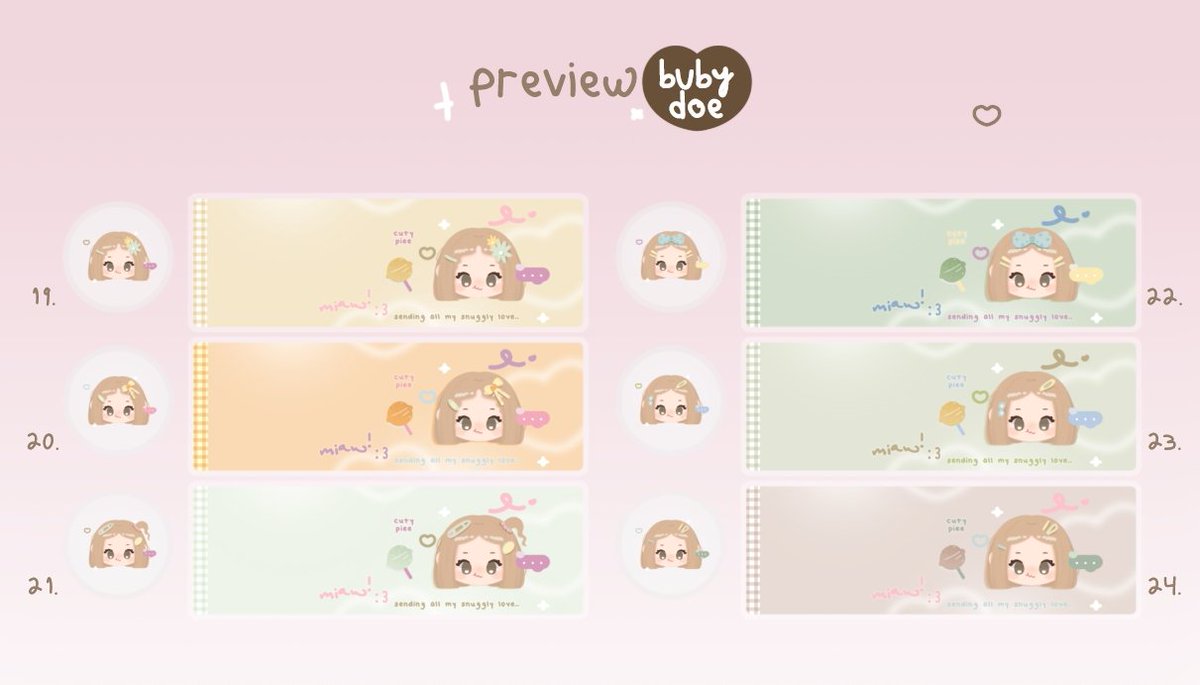 help repost thankyou! aku ada layout chibi ready stock 15k/ea free replace text avail resize wabis! bisa recolor dan by req yaa cek alt <33 #zonauang