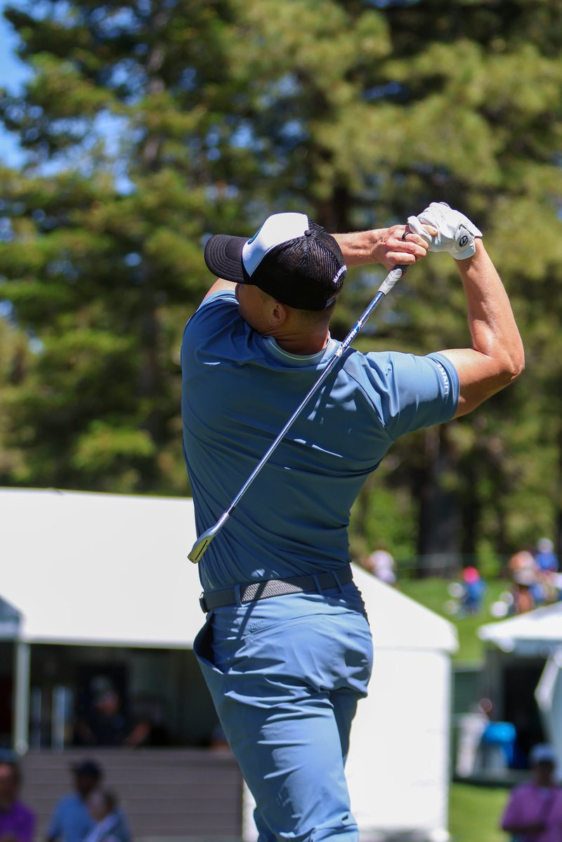 mikethemiz's tweet image. Day 1 of the American Century Championship is in the books. Today was a scramble and I mean that in every possible way. Lost 9 balls, hit a guy w/ a ball, and somehow we still made birdies. Very thankful the tournament starts Friday.
#ACCGolf #MizGolf