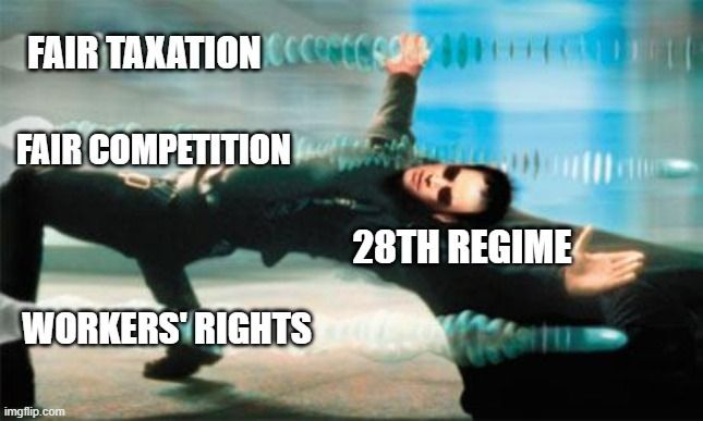 Stan De Spiegelaere (@stan_ds) on Twitter photo EU contemplating a highway for low-road strategies to competitiveness. Innovation, right?
<a href="/meme_ec/">DG MEME 🇪🇺</a> EU contemplating a highway for low-road strategies to competitiveness. Innovation, right?
<a href="/meme_ec/">DG MEME 🇪🇺</a>