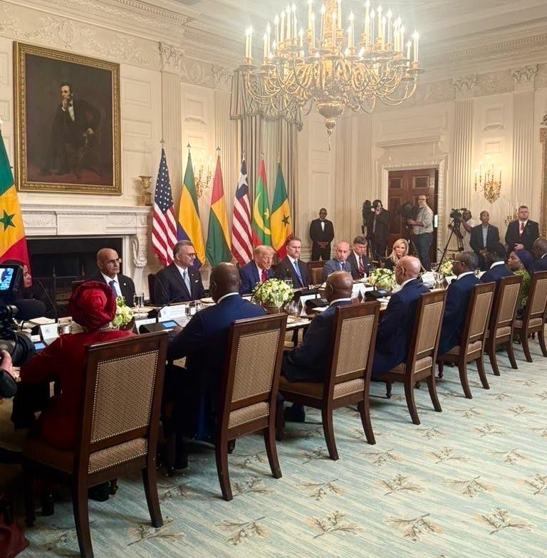 US_SrAdvisorAF's tweet image. The President actually complimented the language skills of the Liberian President. I was in the meeting and everyone was deeply appreciative of the President’s time and effort. The continent of Africa has never had such a friend in the White House as they do in President Trump.