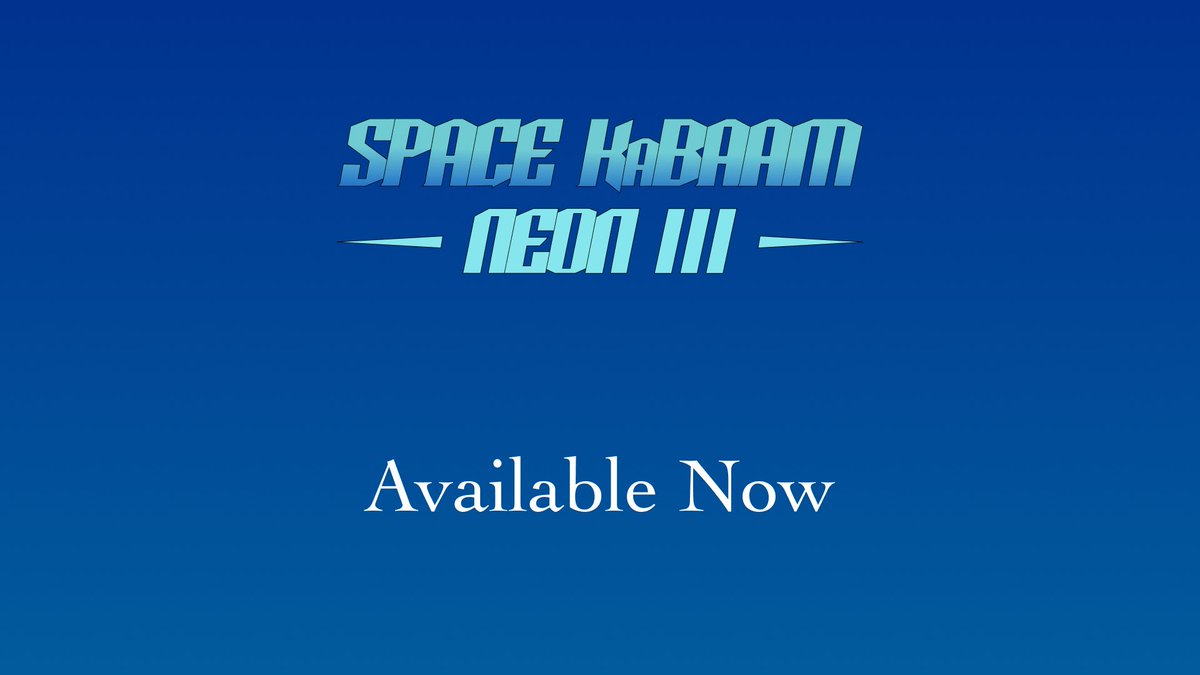 Auto Slavic (@autoslavic) on Twitter photo Survive the void
Space KaBAAM: Neon III is available now on PS4 & PS5
store.playstation.com/en-hr/concept/… Survive the void
Space KaBAAM: Neon III is available now on PS4 & PS5
store.playstation.com/en-hr/concept/…