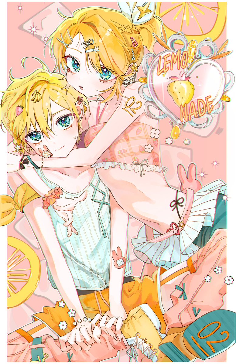 canm0_3's tweet image. #鏡音リン #鏡音レン #VOCALOID
{🍓}