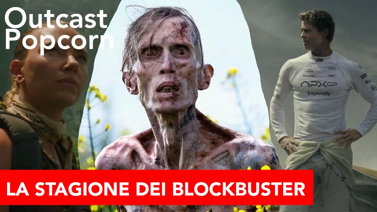 Il nuovo Outcast Popcorn è bello pregno! Predator: Killer dei killer, Ballerina, 28 anni dopo, F1 e Jurassic World: La rinascita. outcast.it/outcast-popcor…