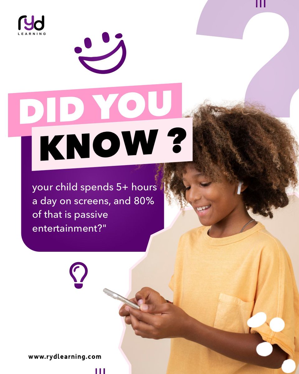 rydLearning's tweet image. In a digital-first world, screen time isn’t the issue; it’s how it’s used.

Through our Summer Camp and Cohort programs, children as young as 6 are learning coding, AI, website building, and more.  Visit rydlearning.com now to get started