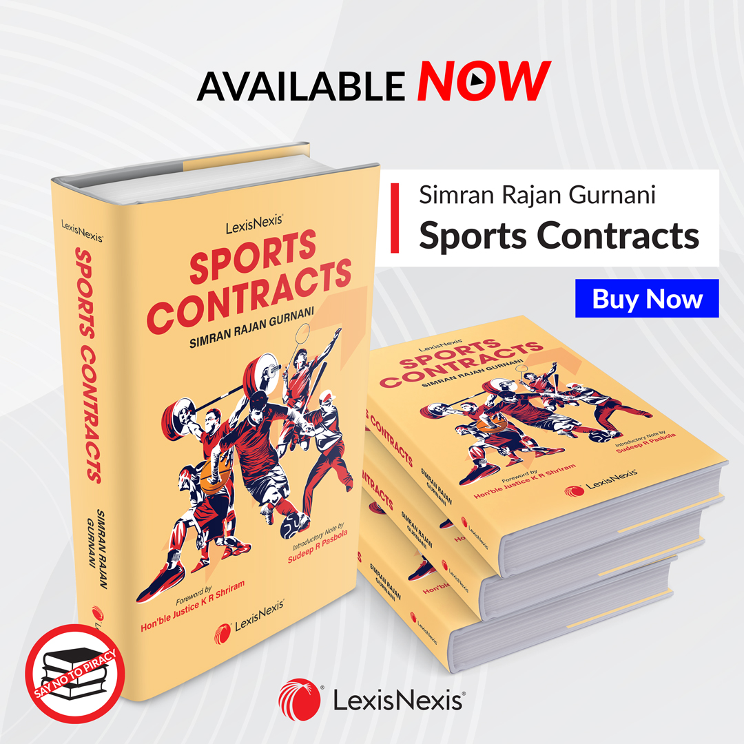LexisNexisIndia's tweet image. Simranjan Ranjan’s legal commentary- Sports Contracts- an exhaustive legal text on the subject, which explores the legal complexities of the subject is available to buy now.

Buy now: ow.ly/Y97W50WnvsR

 #SportsLaw #LegalCommentary #SportsContracts #LawBooks