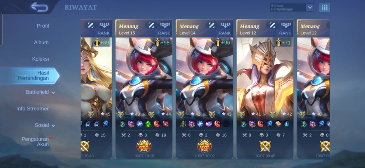 kaizyy's tweet photo. haloo guys buat harga joki ml lagii ada promo yaa. 
epic : 3k ⭐️
legend 4k ⭐️
mitik : 9k ⭐️
honor :  10k ⭐️
glory : 15k ⭐️
yang mau order bisa langsung ke wa dibio yaa. 
promo berlaku seminggu guyss !
#zonauang #jokiml #zonajajan #zonaba https://t.co/VhwHBqCFTj