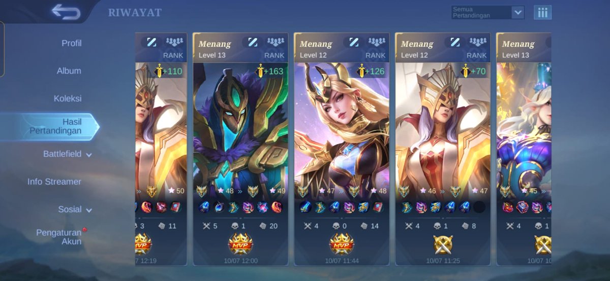 kaizyy's tweet photo. haloo guys buat harga joki ml lagii ada promo yaa. 
epic : 3k ⭐️
legend 4k ⭐️
mitik : 9k ⭐️
honor :  10k ⭐️
glory : 15k ⭐️
yang mau order bisa langsung ke wa dibio yaa. 
promo berlaku seminggu guyss !
#zonauang #jokiml #zonajajan #zonaba https://t.co/VhwHBqCFTj