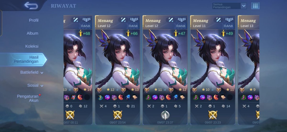 kaizyy's tweet photo. haloo guys buat harga joki ml lagii ada promo yaa. 
epic : 3k ⭐️
legend 4k ⭐️
mitik : 9k ⭐️
honor :  10k ⭐️
glory : 15k ⭐️
yang mau order bisa langsung ke wa dibio yaa. 
promo berlaku seminggu guyss !
#zonauang #jokiml #zonajajan #zonaba https://t.co/VhwHBqCFTj