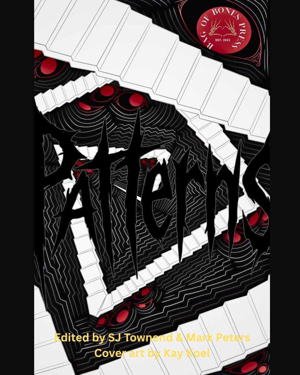 iclaudius's tweet photo. My story “Burn Patterns” appears in the newly released PATTERNS anthology from Bag of Bones Press—now available in paperback on Amazon.

It’s a dark, tightly wound story about grief, memory, and the traces we leave behind—sometimes literal, sometimes not. Proud to share the pages with some twisted, brilliant voices in themed horror fiction.

If you like your fiction strange, psychological, and a little scorched, grab a copy and let me know what lingers.

#horrorfiction #shortstories #writerslife #publication #darkfiction #BurnPatterns #BagOfBonesPress