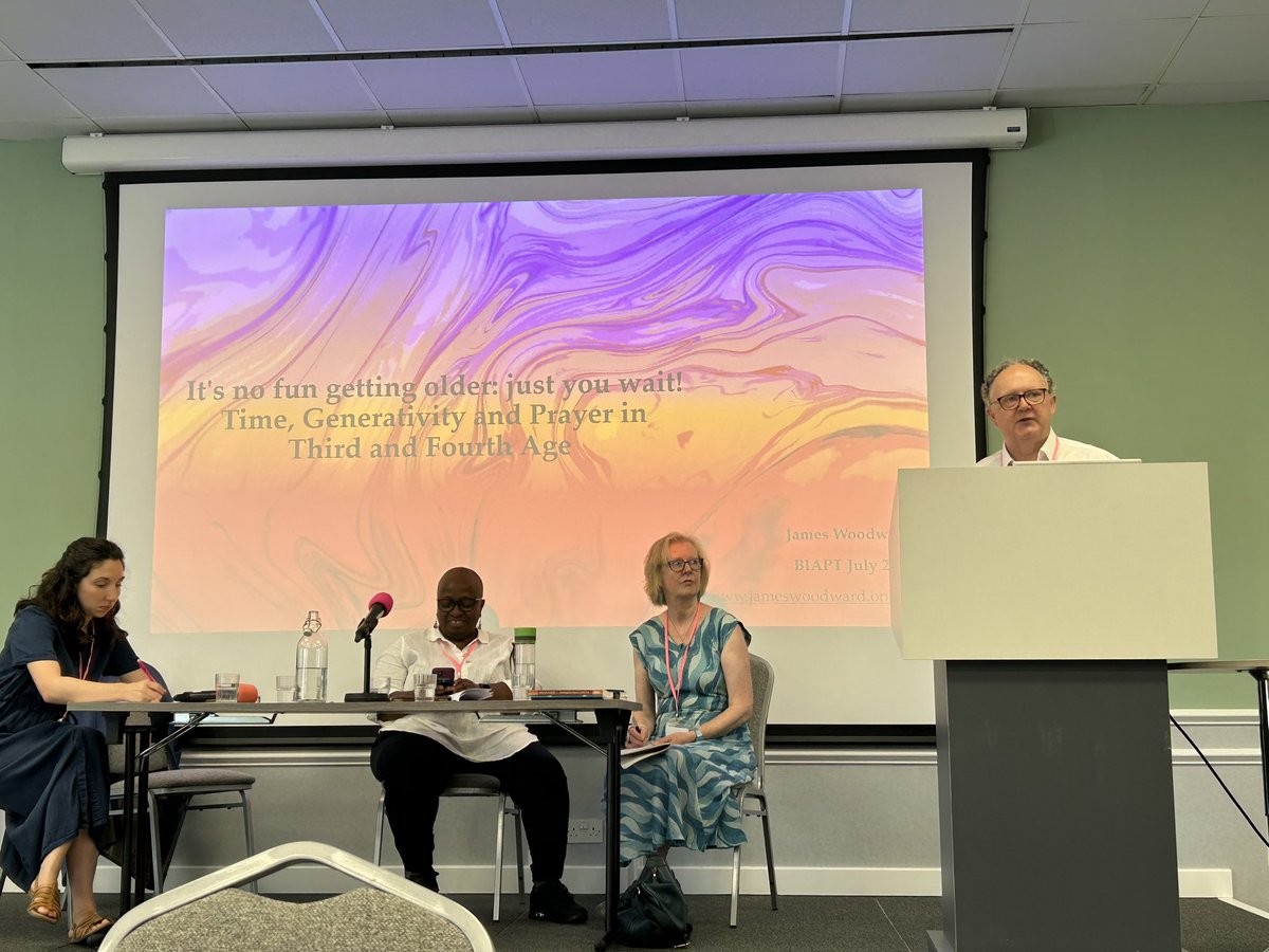 A stellar keynote panel from Dotha Blackwood, Nicola Slee and James Woodward chaired by the excellent Anna Creedon. We learned about faith and ageing and how to honour those born earlier.