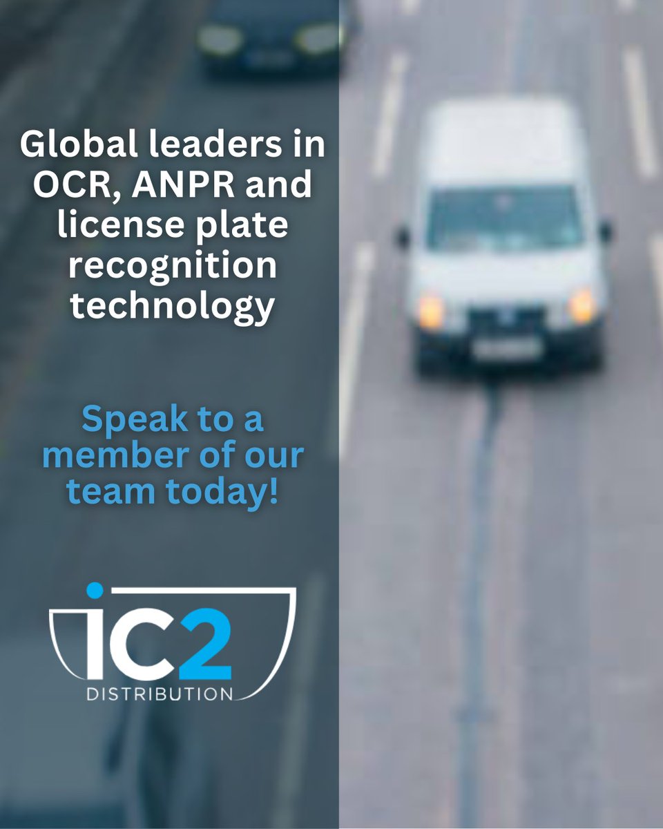 iC2 Distribution (@ic2distribution) on Twitter photo For all your OCR, ANPR and license plate recognition solutions, get in touch with us today to begin discussing your options!
#IC2Distribution #RapidDeploymentCCTV #RapidDeploymentCameras #CCTV #CCTVSystems #RapidDeployment #ANPR #ANPRSolutions
<a href="/SIAuk/">Security Industry Authority</a> For all your OCR, ANPR and license plate recognition solutions, get in touch with us today to begin discussing your options!
#IC2Distribution #RapidDeploymentCCTV #RapidDeploymentCameras #CCTV #CCTVSystems #RapidDeployment #ANPR #ANPRSolutions
<a href="/SIAuk/">Security Industry Authority</a>