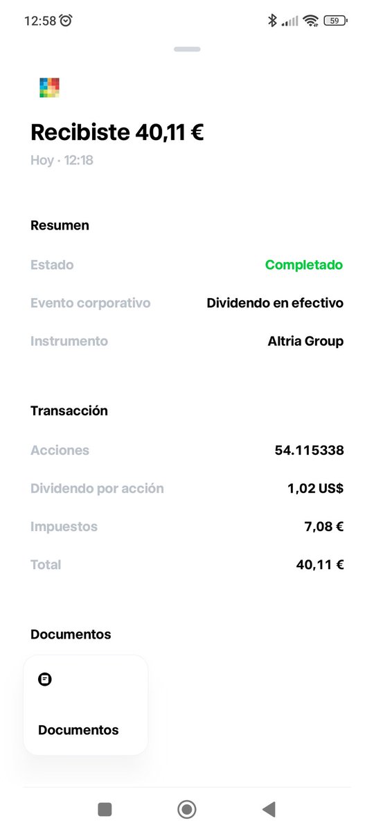 Algo cae de Altria......