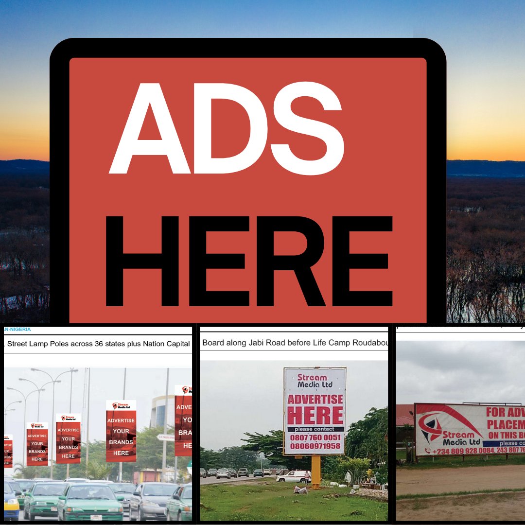 streammedia12's tweet photo. DID YOU KNOW?

 71% of people often look at billboard messages while driving or commuting.

That’s thousands of daily impressions for your brand — without any swipe, skip, or scroll.

With Stream Media’s strategic billboard placements across Abuja, your business gets noticed https://t.co/nn6u2qFYC0