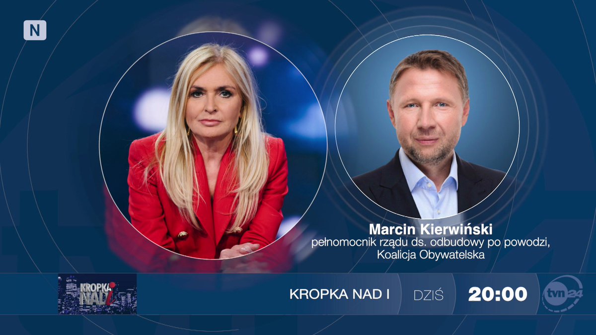 W czwartek gościem "Kropki nad i" będzie <a href="/MKierwinski/">Marcin Kierwiński</a>. Zapraszamy o 20:00 do <a href="/tvn24/">tvn24</a>.