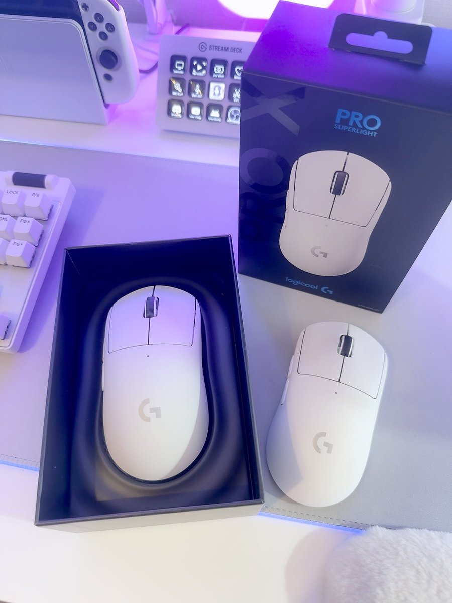 akanyankoEX's tweet image. 新しいマウス届いた✨
やっとダッシュできる🥹

ロジクールの対応良すぎたから次買う時もロジクールのマウス買います🥺💓

ついでにマウスパッドも新調した🥰🫶

#Logicool #Razer