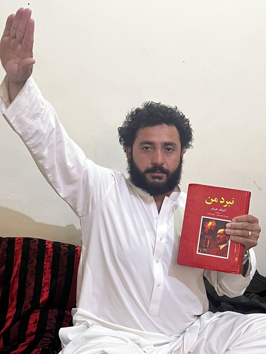 I gifted some Taliban copies of Mein Kampf so they can lead their country to greatness
