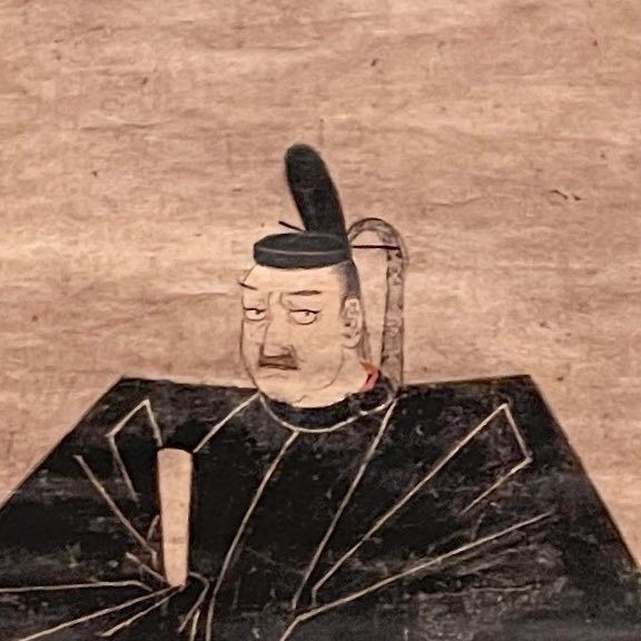 送料無料　戦国時代～安山桃山時代木造菅原道真像 大倉耕濤 作 「菅公御遺訓」（武者絵）／ホームメイト