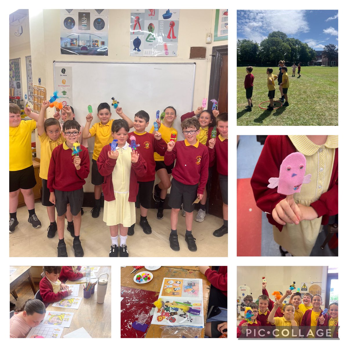 Thank you to <a href="/SacredHrtCrosby/">Sacred Heart Crosby</a> for inviting our Y4’s for a creative day in your school! They had so much fun!🥳😀