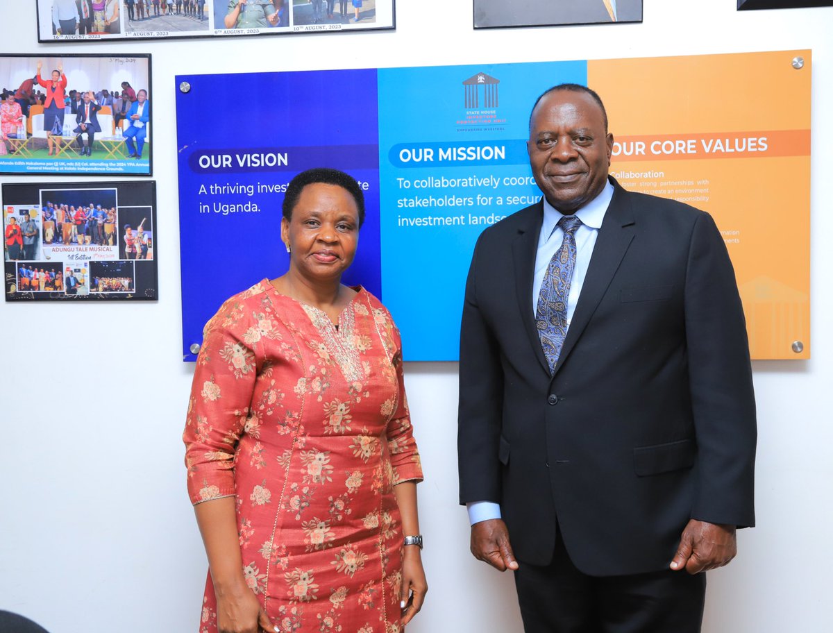 ShieldInvestors's tweet image. Major General Silver Kayemba, Military Attaché at Uganda’s Permanent Mission to the UN in New York, paid a courtesy visit to Col. @edthnaka, Head of Unit, to discuss areas of mutual collaboration and support in promoting investor protection.
#Empoweringinvestors