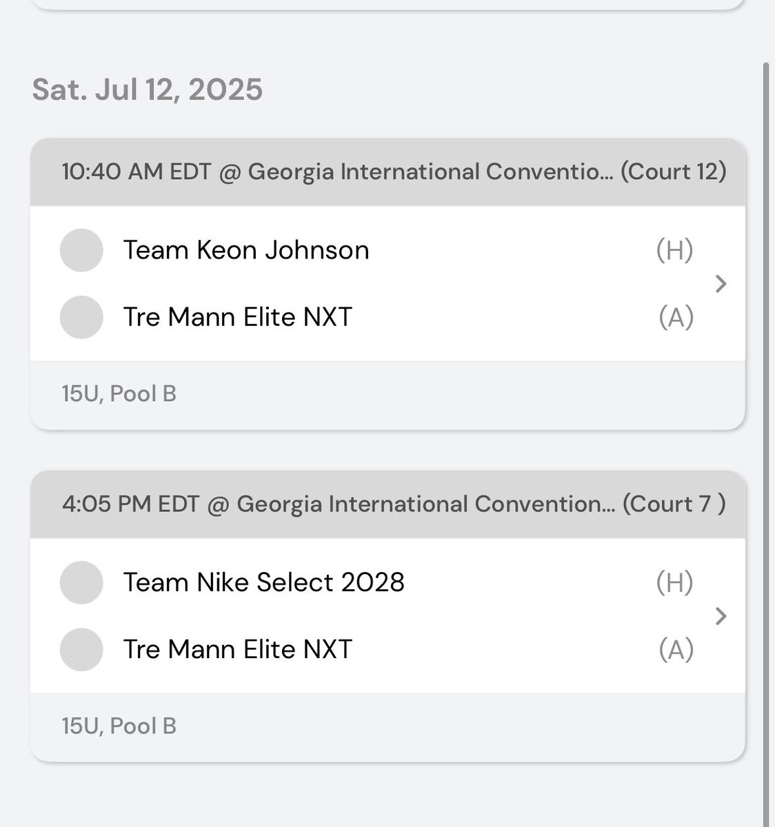 Steven Carter 🏀⚾️ ⛳️ (@stevenccarter23) on Twitter photo Schedule for this weekend <a href="/hoopseen/">HoopSeen</a> in Atlanta! <a href="/TreMannElite/">Tre Mann Elite</a> 15u NXT <a href="/KevinMoses38/">Kevin Moses LLC</a> <a href="/Uorangemen2/">Coach Davis Sr, 25yrs plus experience</a> <a href="/prephoopsfl/">Prep Hoops Florida</a> <a href="/_KevinDriscoll/">Kevin Driscoll</a> Schedule for this weekend <a href="/hoopseen/">HoopSeen</a> in Atlanta! <a href="/TreMannElite/">Tre Mann Elite</a> 15u NXT <a href="/KevinMoses38/">Kevin Moses LLC</a> <a href="/Uorangemen2/">Coach Davis Sr, 25yrs plus experience</a> <a href="/prephoopsfl/">Prep Hoops Florida</a> <a href="/_KevinDriscoll/">Kevin Driscoll</a>