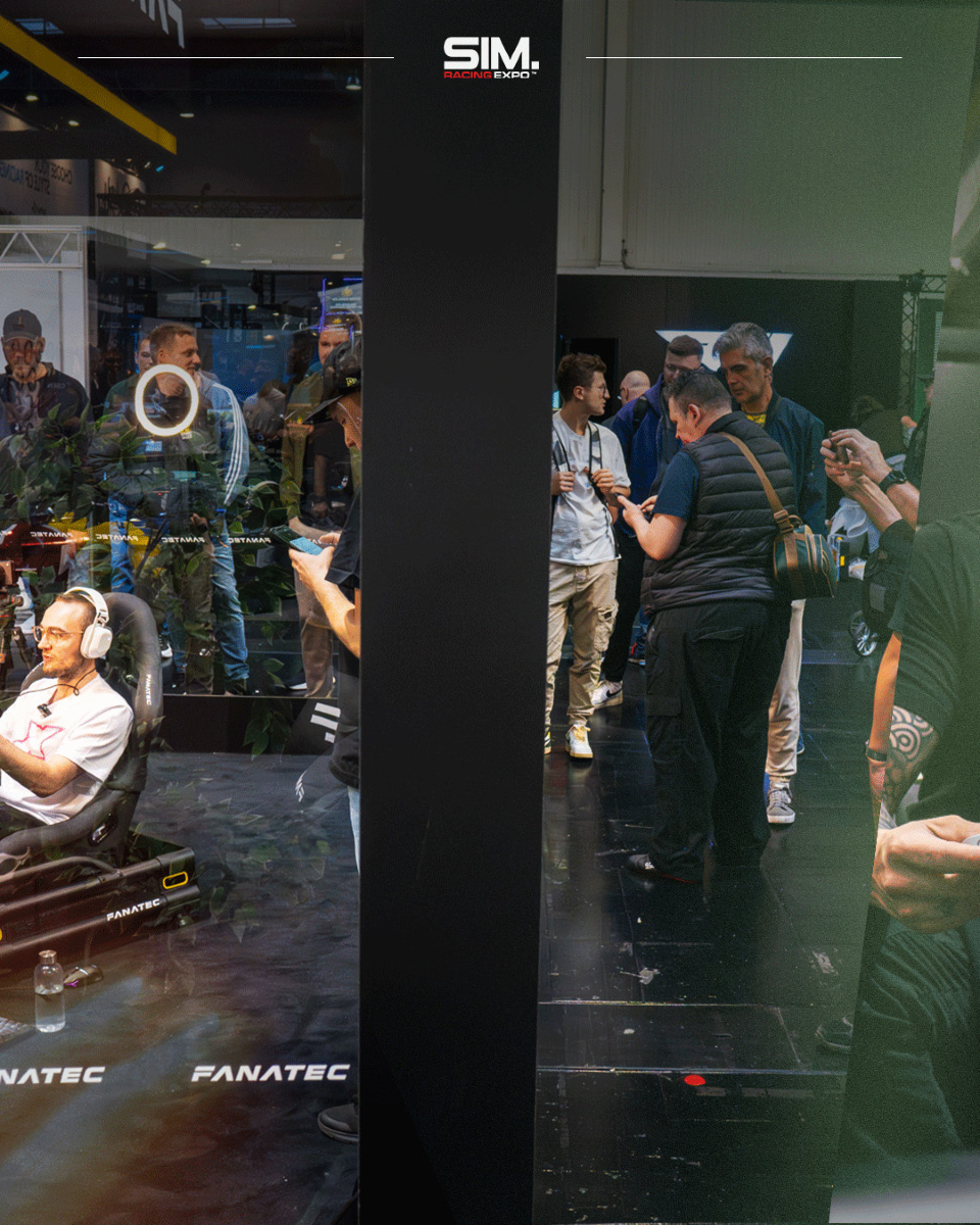 The <a href="/fanatec/">Fanatec</a> booth was buzzing at the last SimRacing Expo 🤩 
What do you want to see from them at this years SRE? 👀

✅ Get your tickets for THE SimRacing Event of 2025: ticket.simracingexpo.de

#SimRacingExpo #SRE25 #SimRacing #SimRacingHardware #simexpo