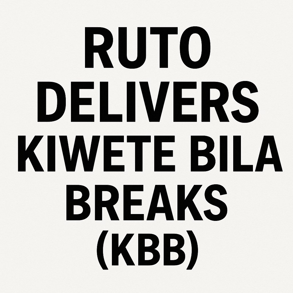 Wanjiru2027's tweet photo. Salaaale kumbe kbb ni kiwete bila breaks https://t.co/a0gbTptaiV