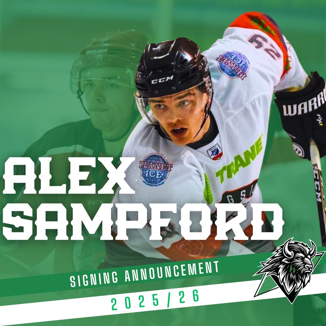 We’re delighted to announce that right-winger, Alex Sampford is returning to the Basingstoke Bison for the 2025/26 season! After two long years, he’s buzzing to be back representing his hometown club once again.

Welcome home!🔥