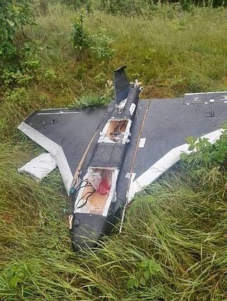 iSANS_CEE's tweet image. One of the UAVs attacking Ukraine crashed in Lithuania — details
Today at around 11:40 Lithuanian time, a Russian Gerbera drone (without a warhead; analogue of Shahed, often used by the Russian military as a decoy to deplete air defense systems) crashed on the territory of…