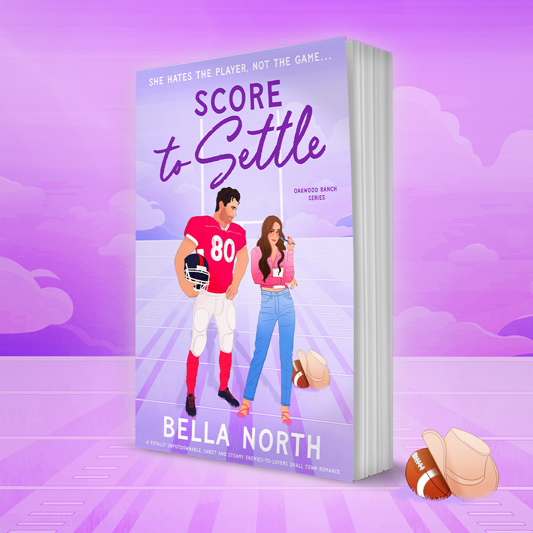 bookouture's tweet image. She hates the player, not the game... 💜
We are so excited to share this beautiful cover for Score to Settle by #BellaNorth! 😍 This sweet and spicy enemies-to-lovers sports romance is sure to be your next obsession! 👀✨
Out 10th September, pre-order: geni.us/B0FGXRQWXVcover