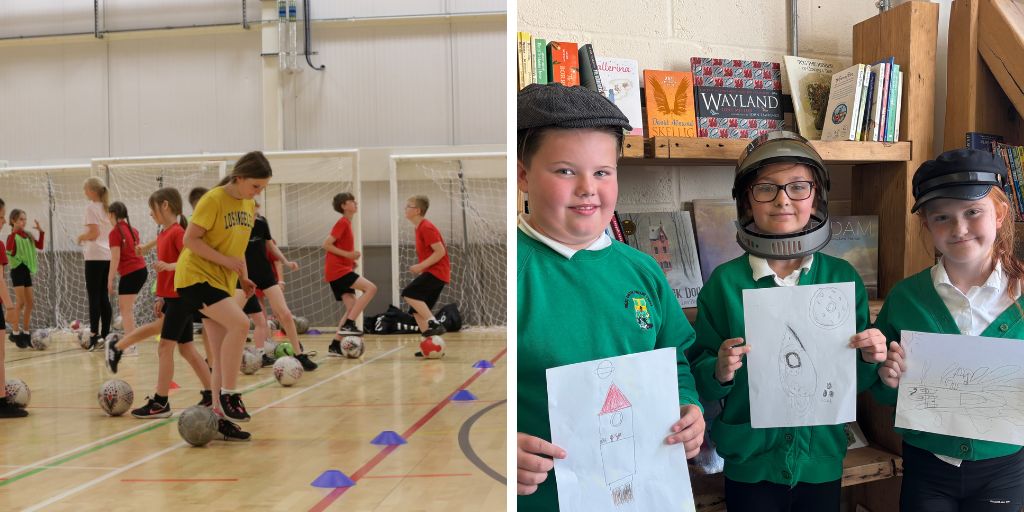 durham_uni's tweet image. Bright young stars from our local schools and youth groups are lighting up @RoyalAstroSoc @NAM25_Durham with dancing, art, football and stories about space adventures! 💃⚽📚
Discover more brnw.ch/21wU2qi
#NAM2025