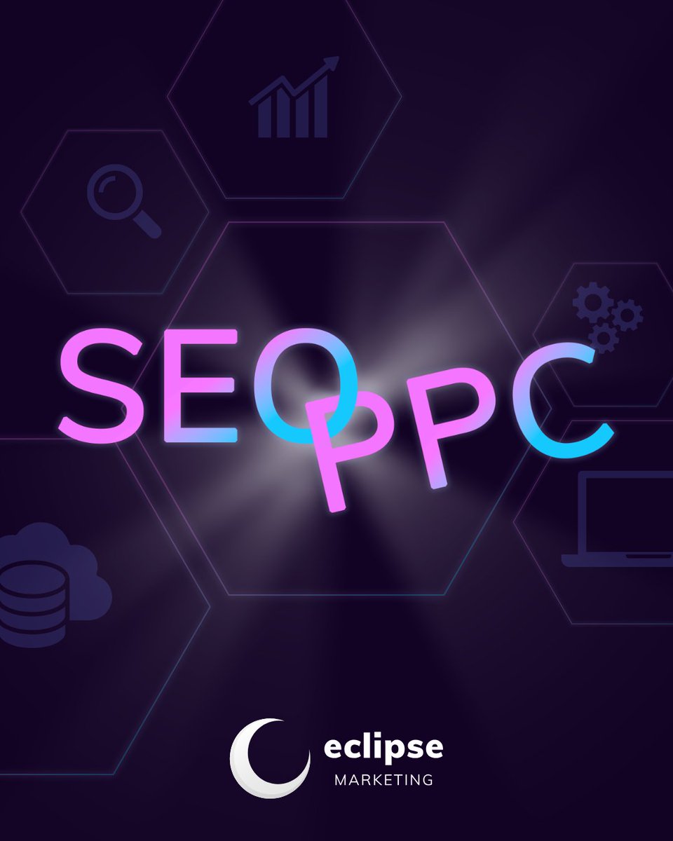 A structured and effective PPC campaign and SEO are essential to ensuring your website is discoverable and seen 🔎 

That’s why our SEO and PPC teams work hand in hand on your account to ensure everything is working in harmony 🌙

Discover more here: bit.ly/2yqieG1