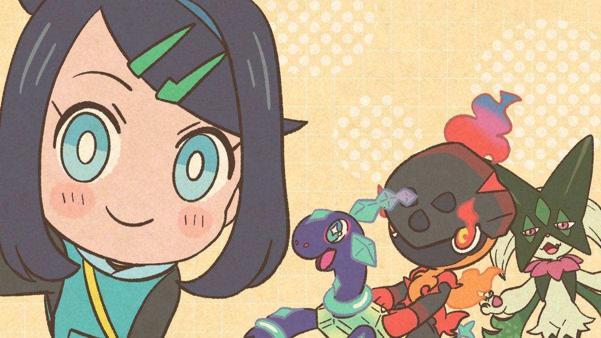 #アニポケカメラ📸

リコが自撮りでパシャリ

新たに仲間になった #カルボウ は
すでに #テラパゴス と仲良しみたいです🎶

(by #もじゃクッキー <a href="/mojacookie/">もじゃクッキー</a>)

#アニポケ 次回は7月18日(金)よる6時55分～
※一部地域では放送日時・内容が異なります
bit.ly/4euLACP