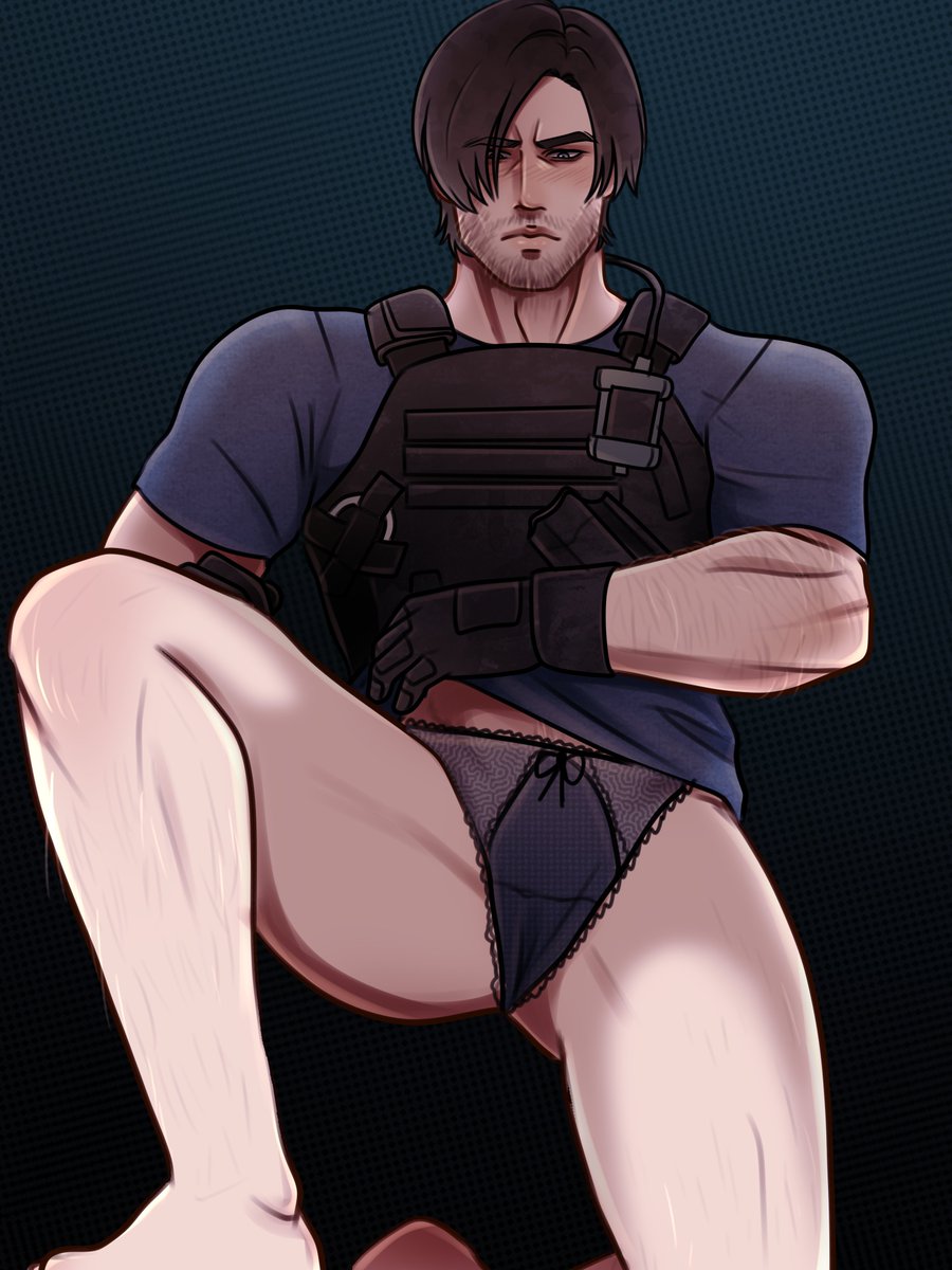 He doesn't wear boxers ╰(*°▽°*)╯
#LeonKennedy #ResidentEvil #fanart
