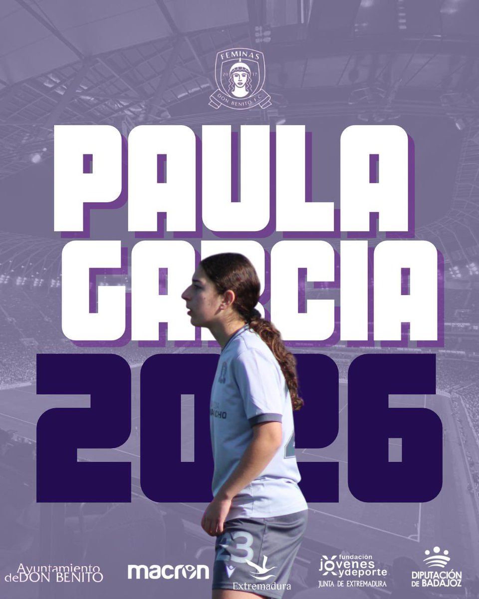 Lateral aplicada , sabiendo lo que hace , tiene un año por delante con el que disfrutar aplicando los conocimientos que le dan los años de fútbol que ya posee PAULA , uno de nuestros mejores activos !!! #feminasdonbenito #unsolocamino