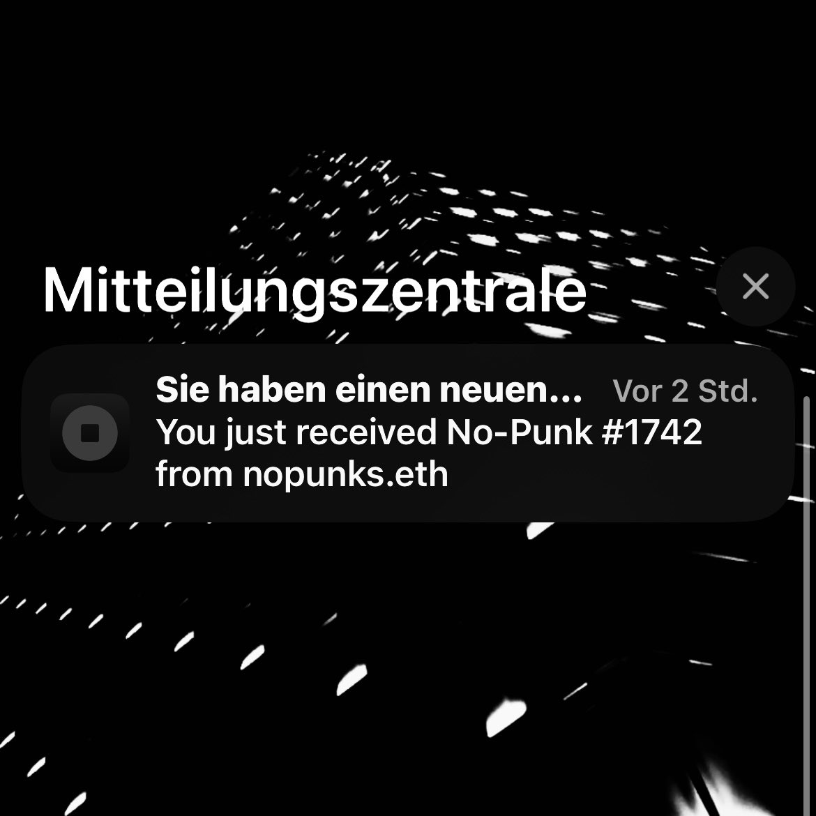 numanu107's tweet photo. Thanks @Astro___AI & @holu_art for this great @NoPunkism #1742 birthday gift π« I will treasure it β€οΈ
#NoPunks #BigShades #StringyHair π€ https://t.co/7uGjPutcaT