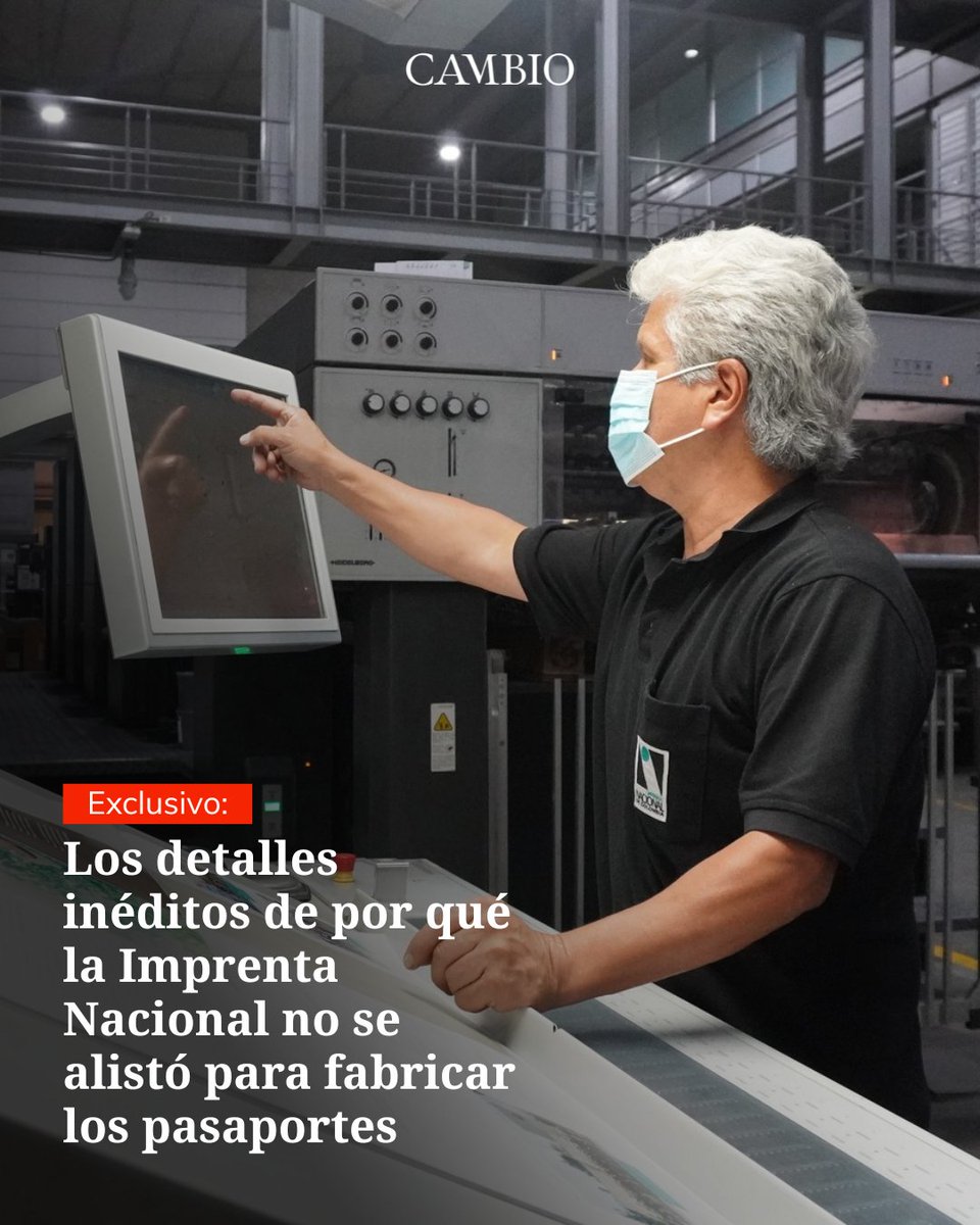 Durante un año, la Imprenta Nacional supo que debía prepararse para asumir la elaboración de los pasaportes colombianos. Pero no lo hizo. CAMBIO revela los problemas internos de la empresa, su compleja situación financiera, las advertencias ignoradas y por qué, a dos meses del